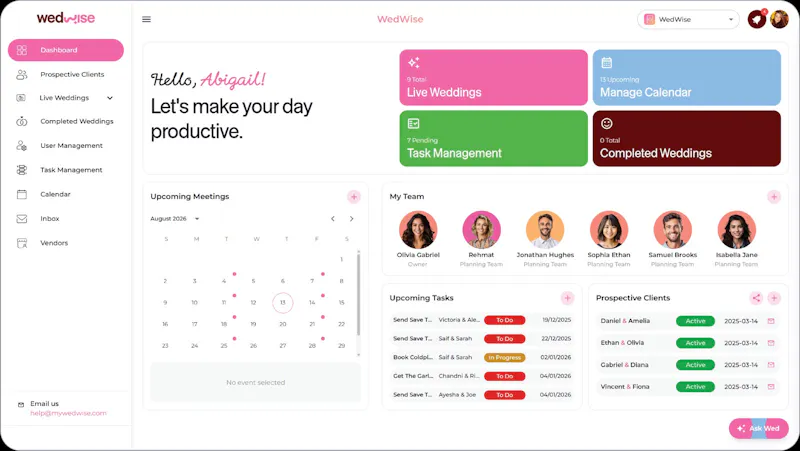 WedWise screenshot 3