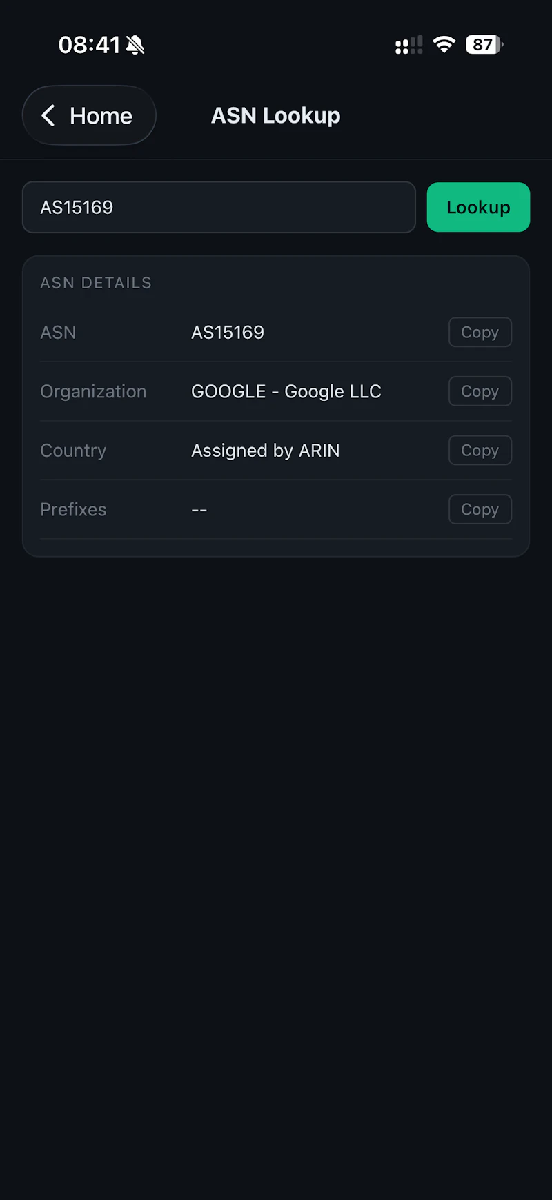 MyIPNow: IP & Network Tools screenshot 7