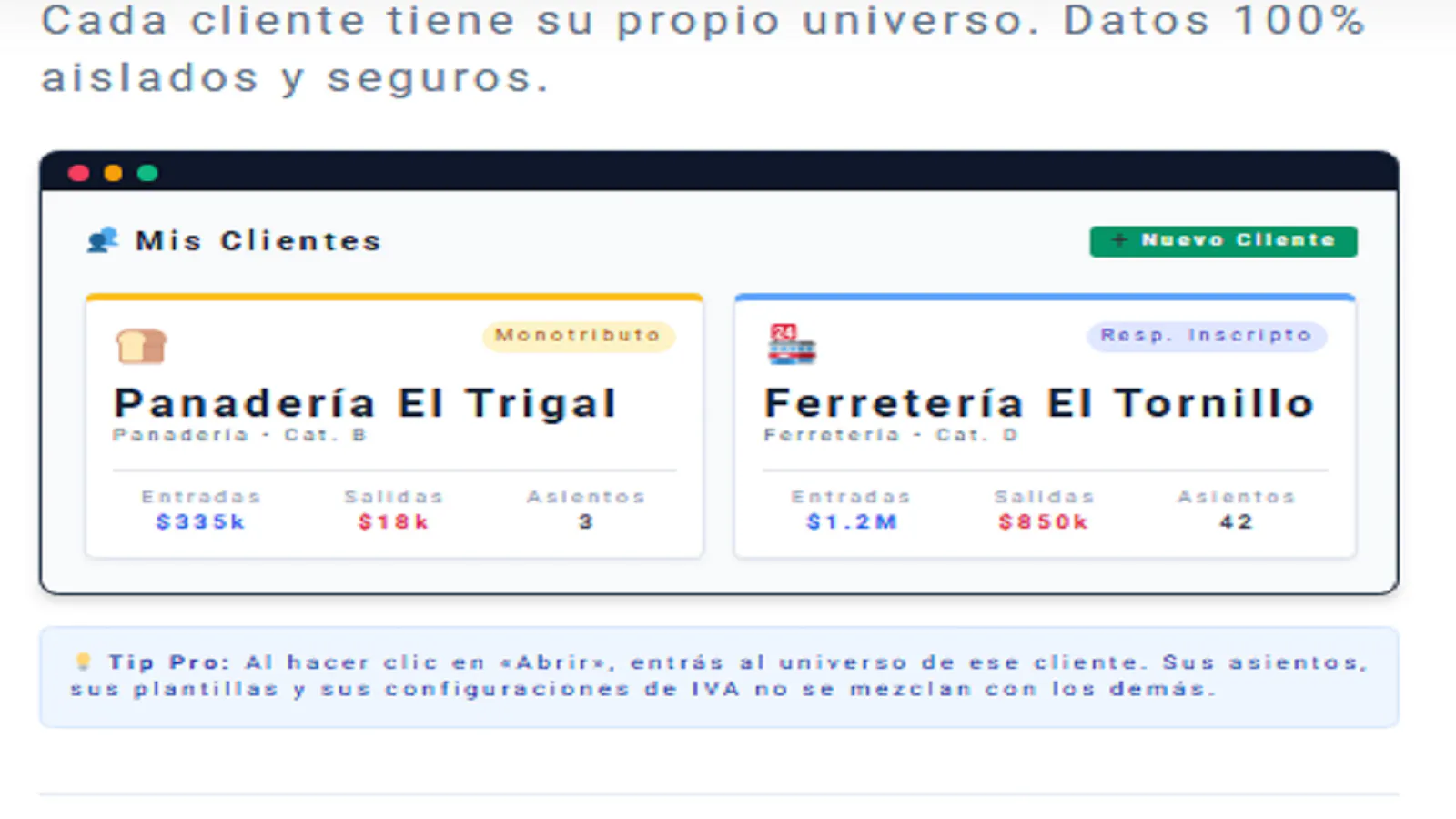 ContaGlobal screenshot 4