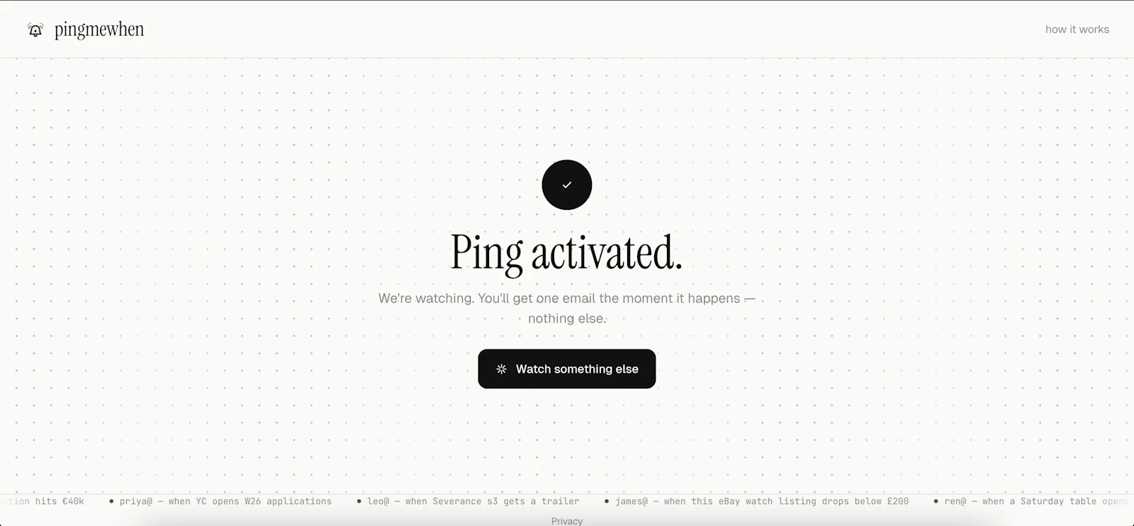 PingMeWhen screenshot 4