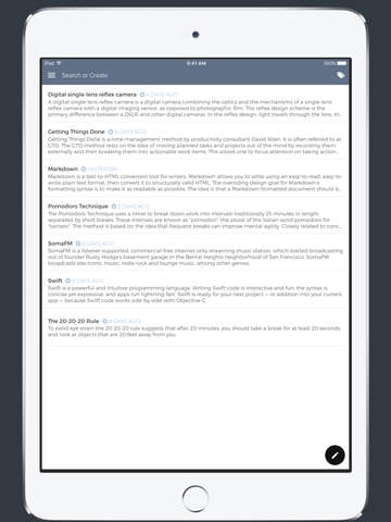 nvNotes gallery image