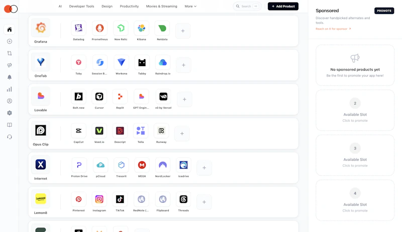 findalternate screenshot 1