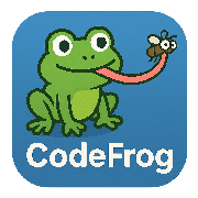 CodeFrog for macOS and Windows logo