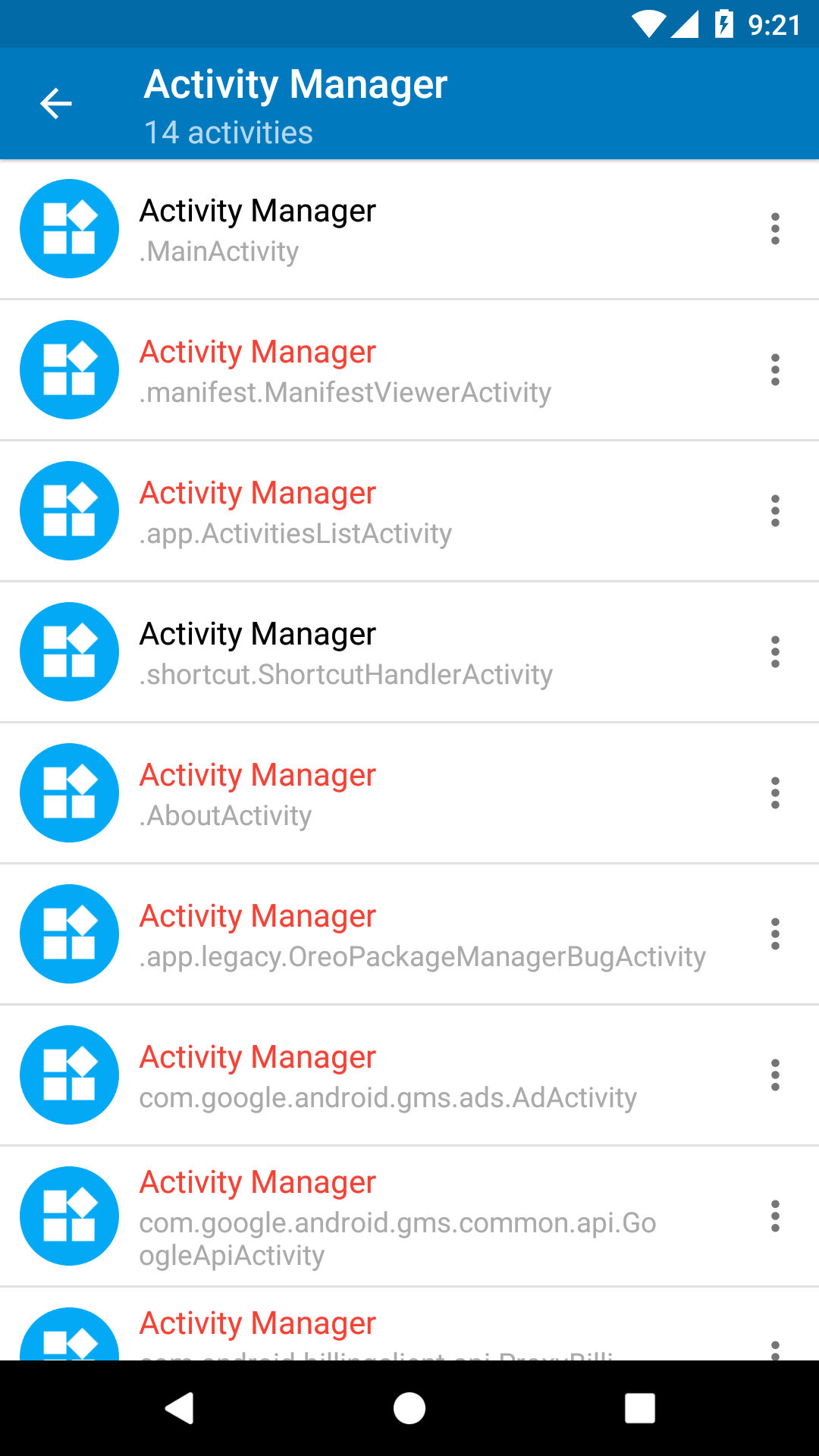 Activity Manager for Android gallery image