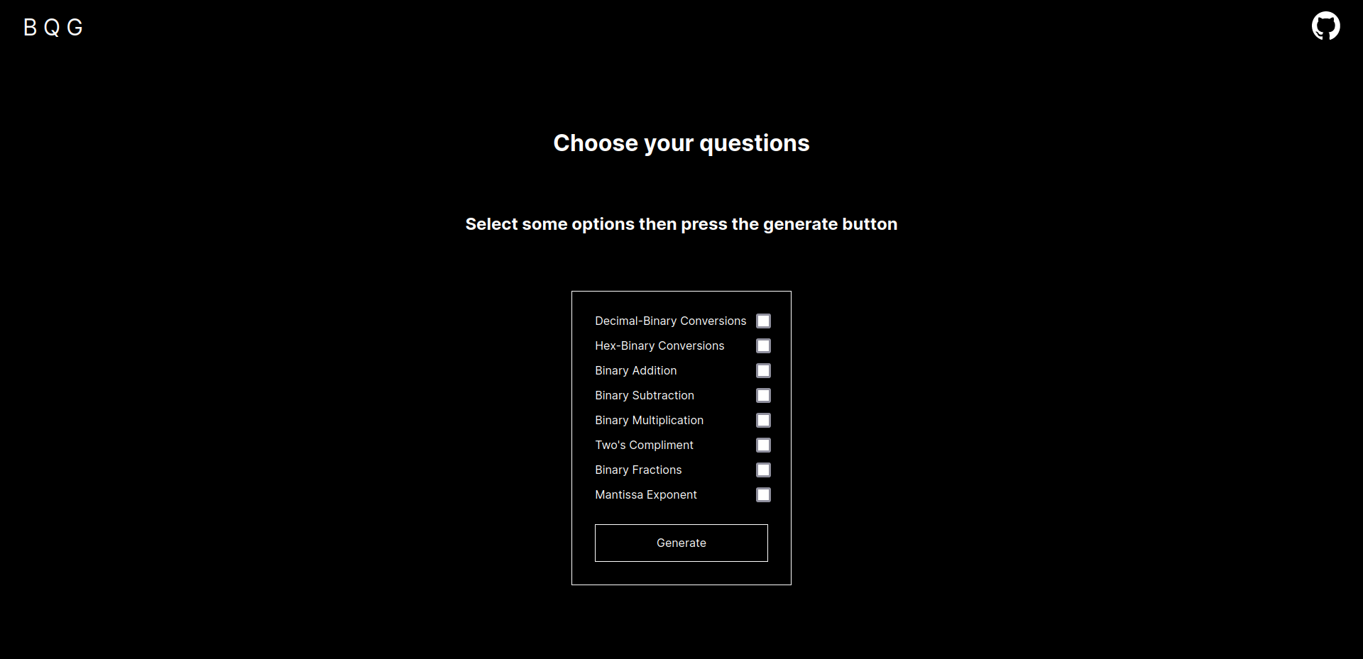 Binärfragen Generator - Eine bessere Möglichkeit, binäre Fragen zu üben. Medien 3