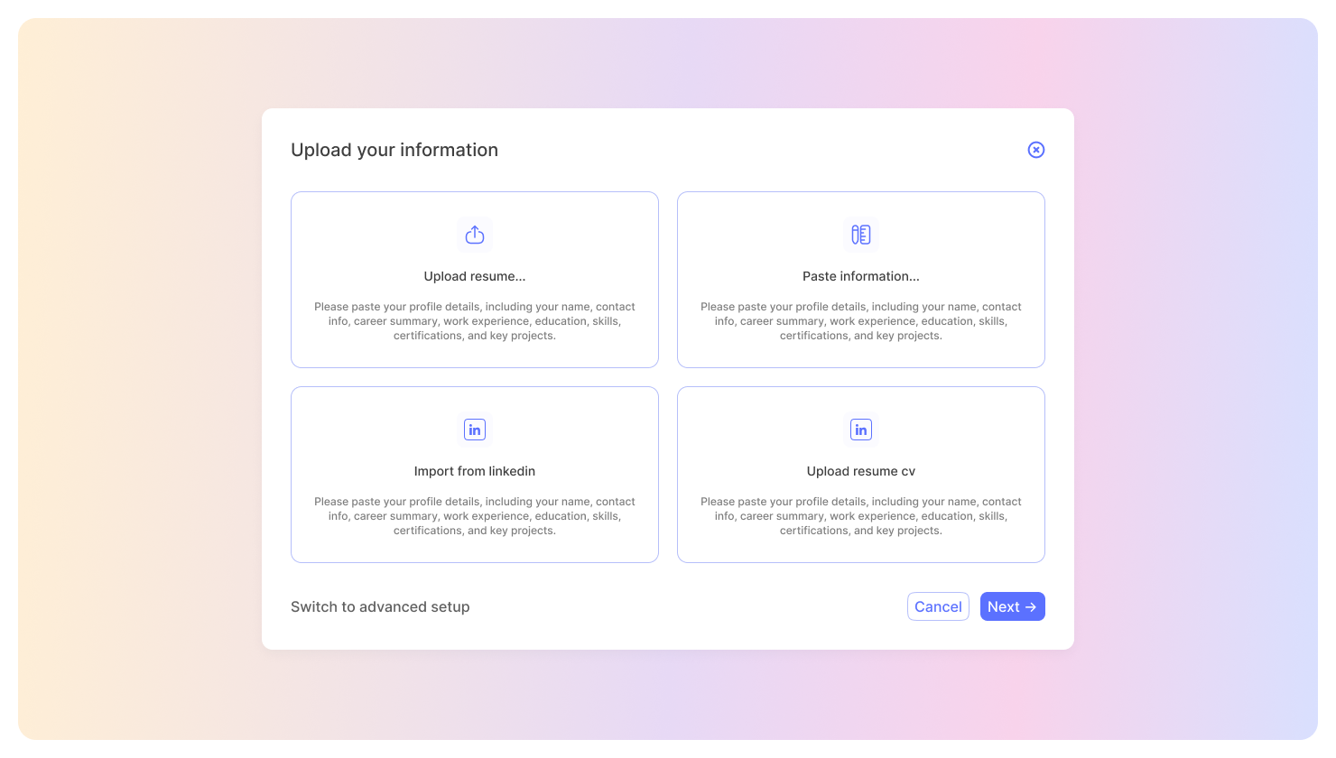 Média CustomCv - Personnalisation de lettre de motivation sans effort 3