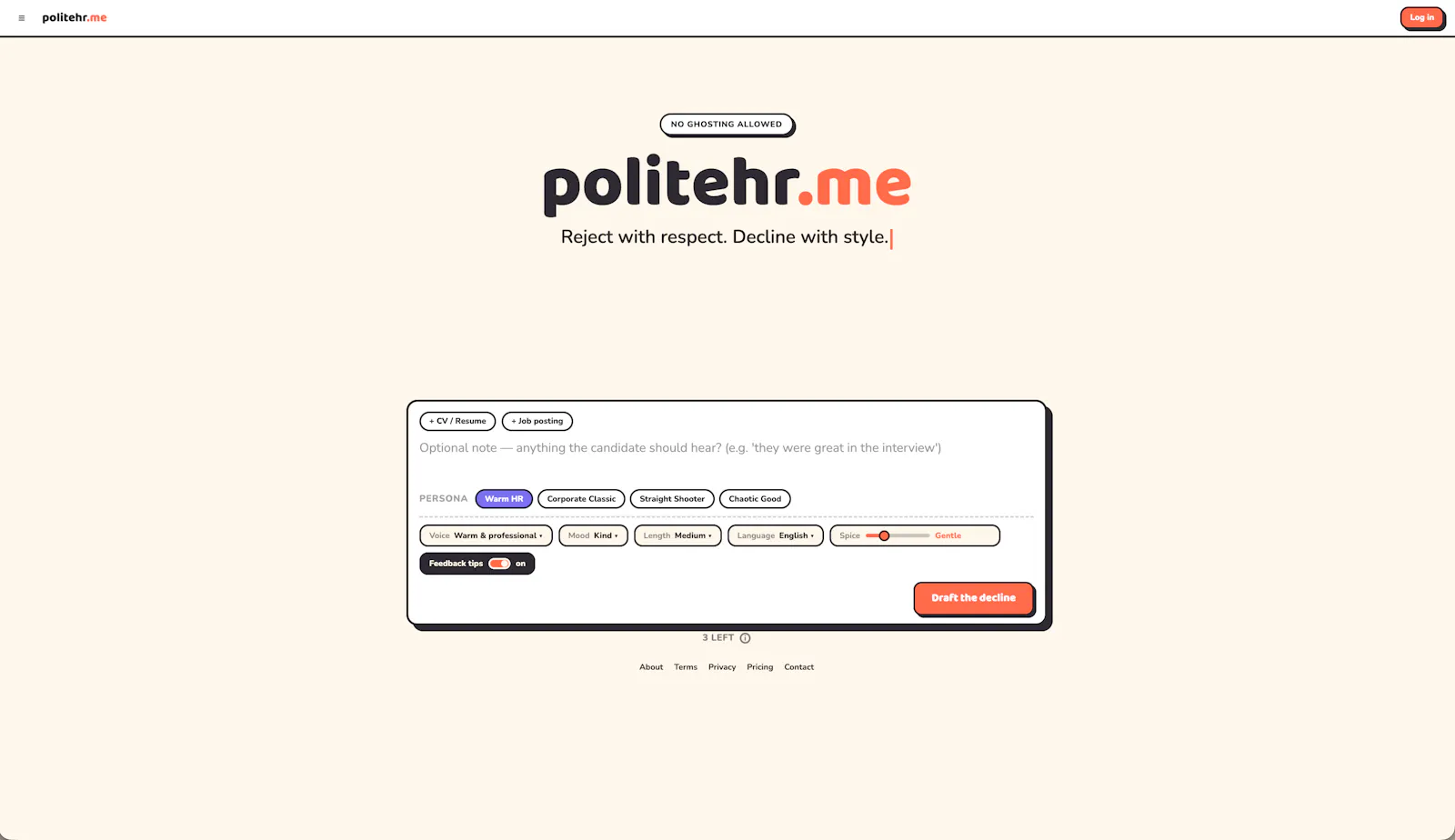 politehr.me screenshot 1