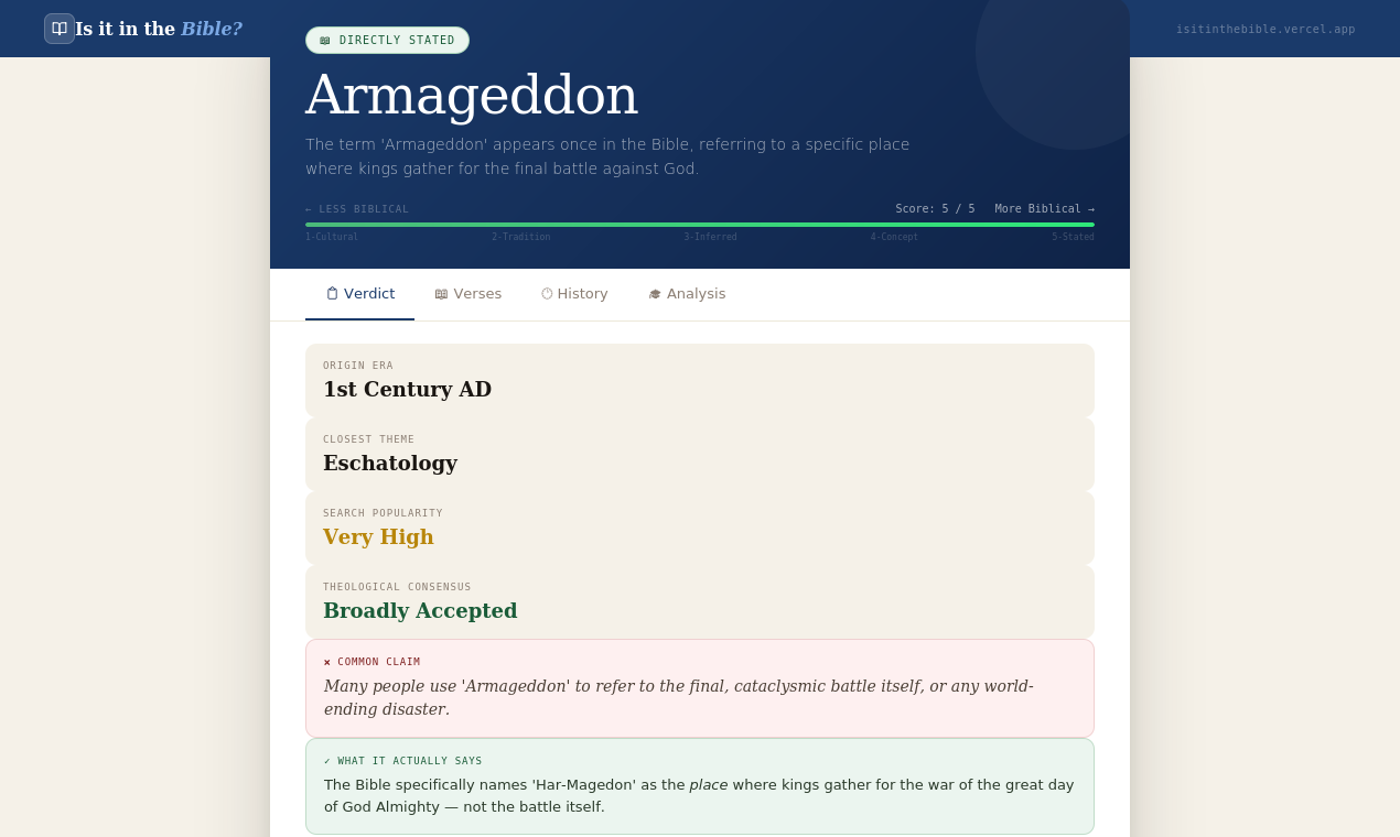 Is it in the Bible? gallery image