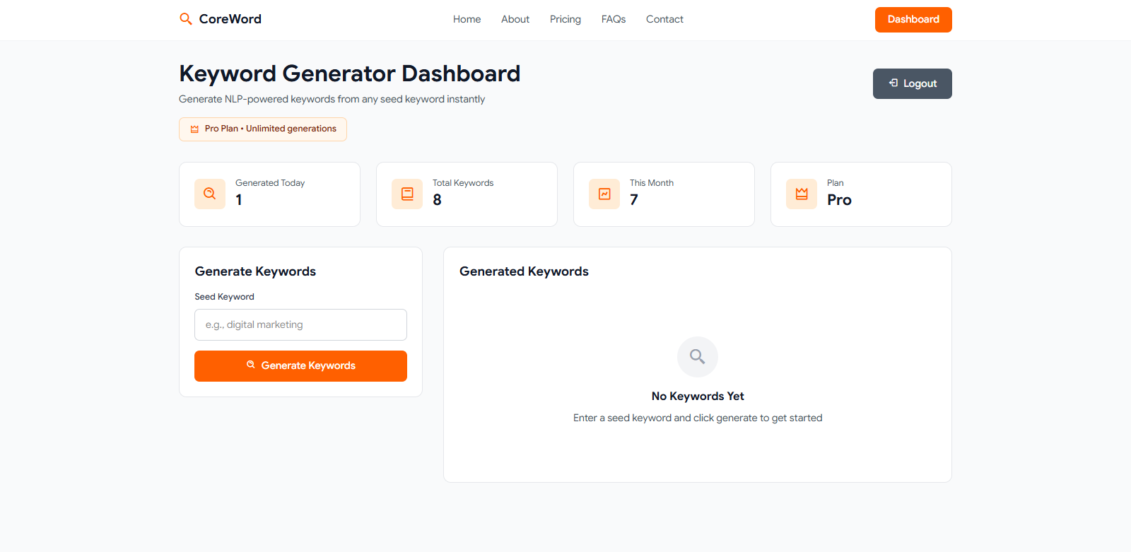 CoreWord - Screenshot 4 showing product features and functionality