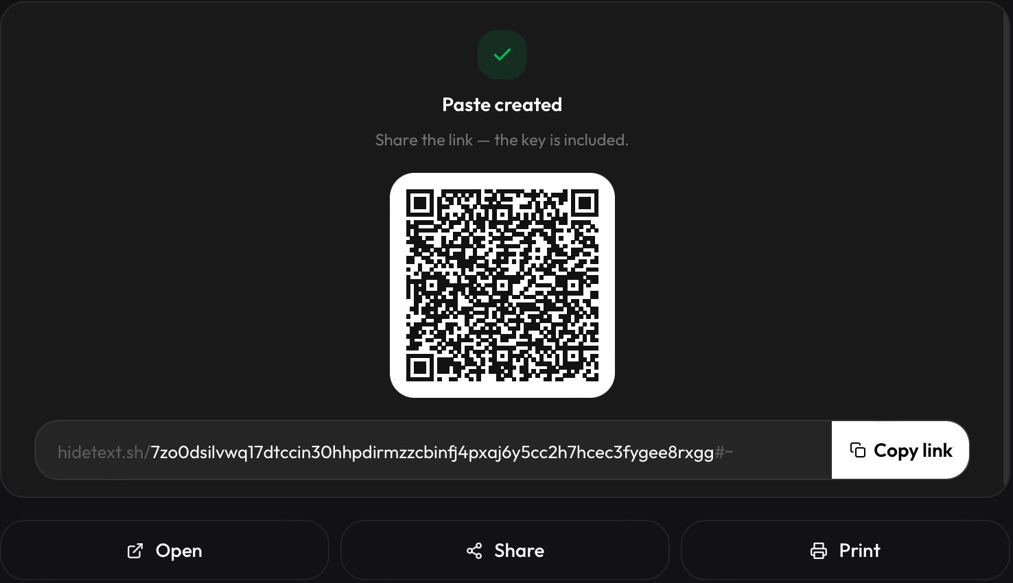 Hidetext.sh gallery image