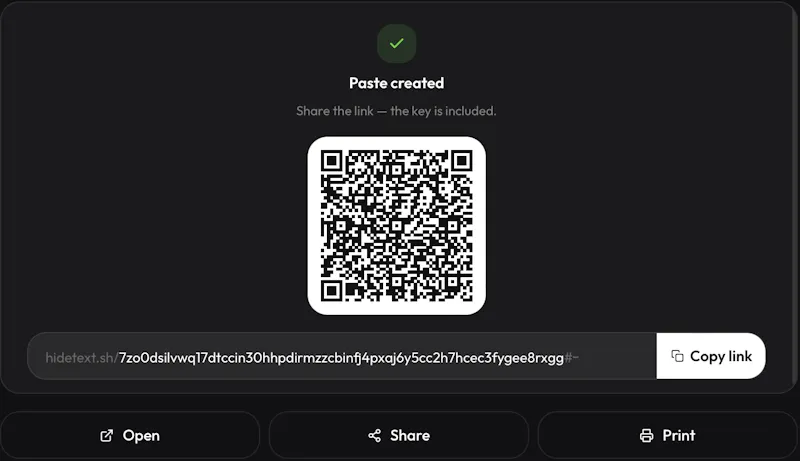 Hidetext.sh screenshot 6
