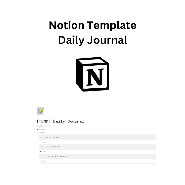 Daily Journal - Notion Template