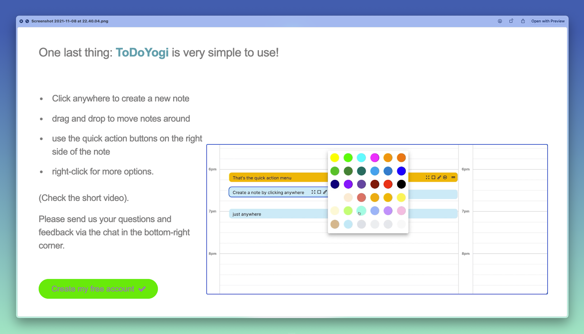 ToDoYogi gallery image