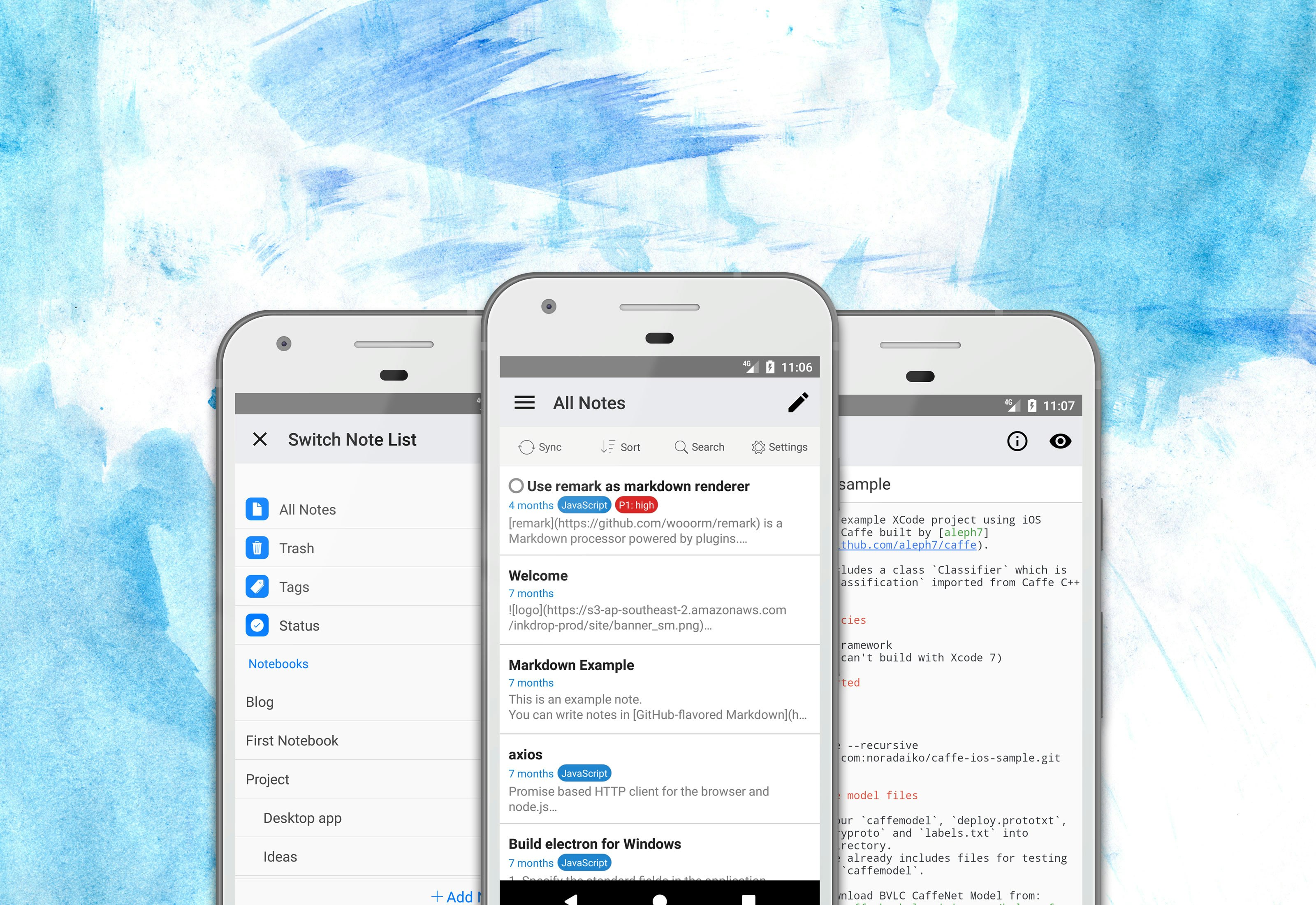 Inkdrop gallery image