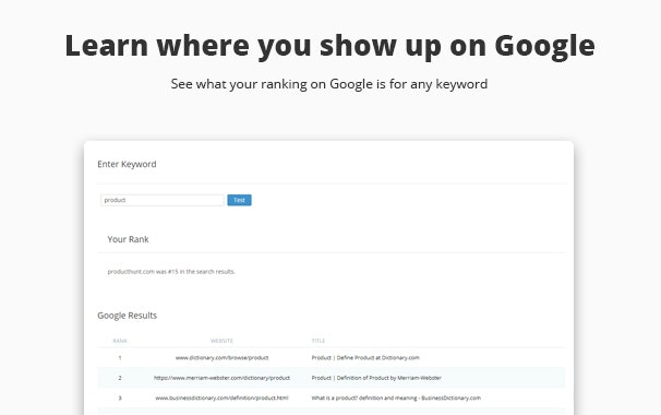 SERPstash gallery image