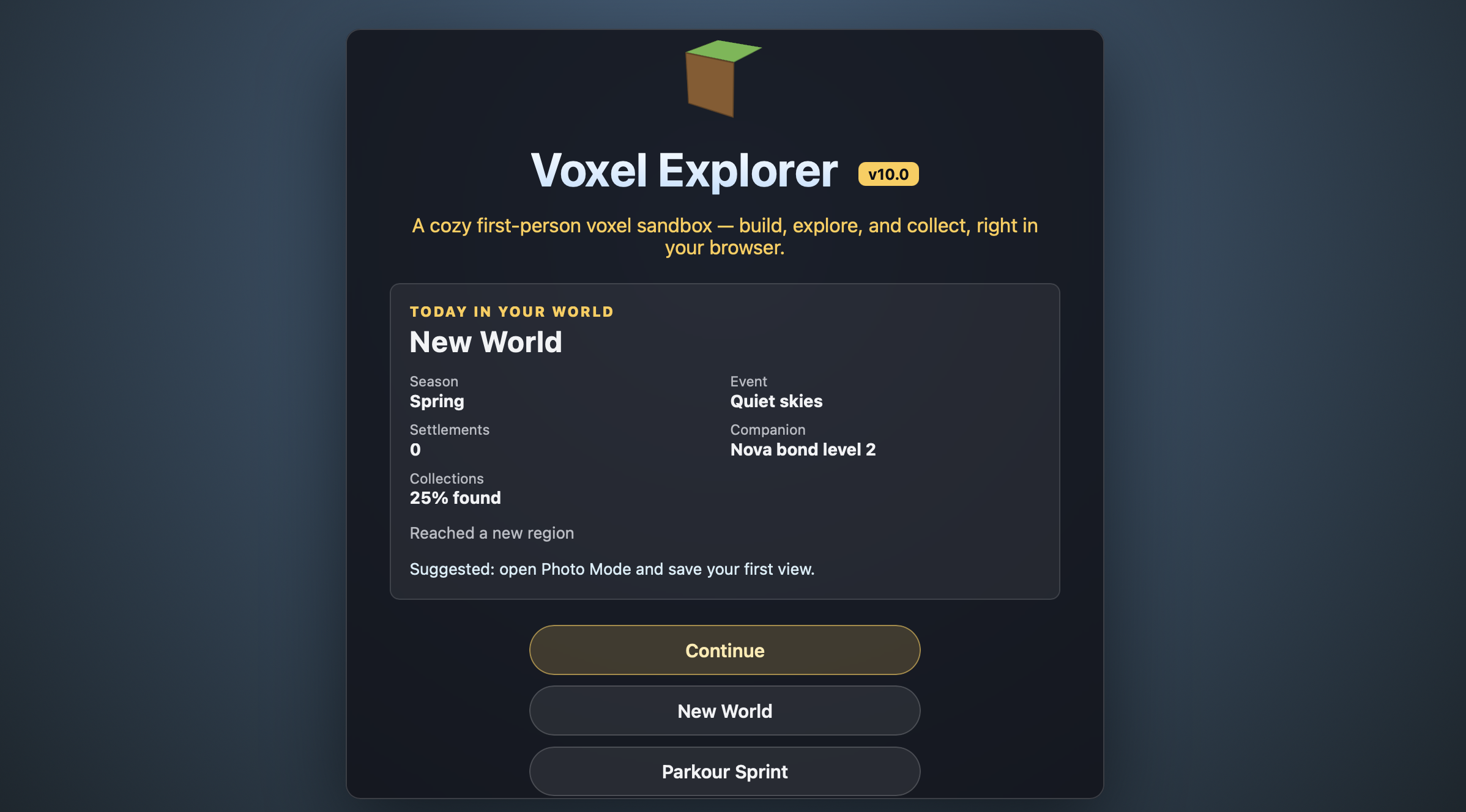Voxel Explorer gallery image