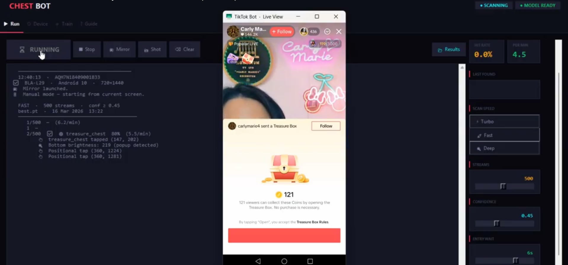 ChestBot:Auto Collect TikTok Live Chests gallery image