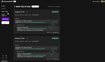 AutographNFT gallery image