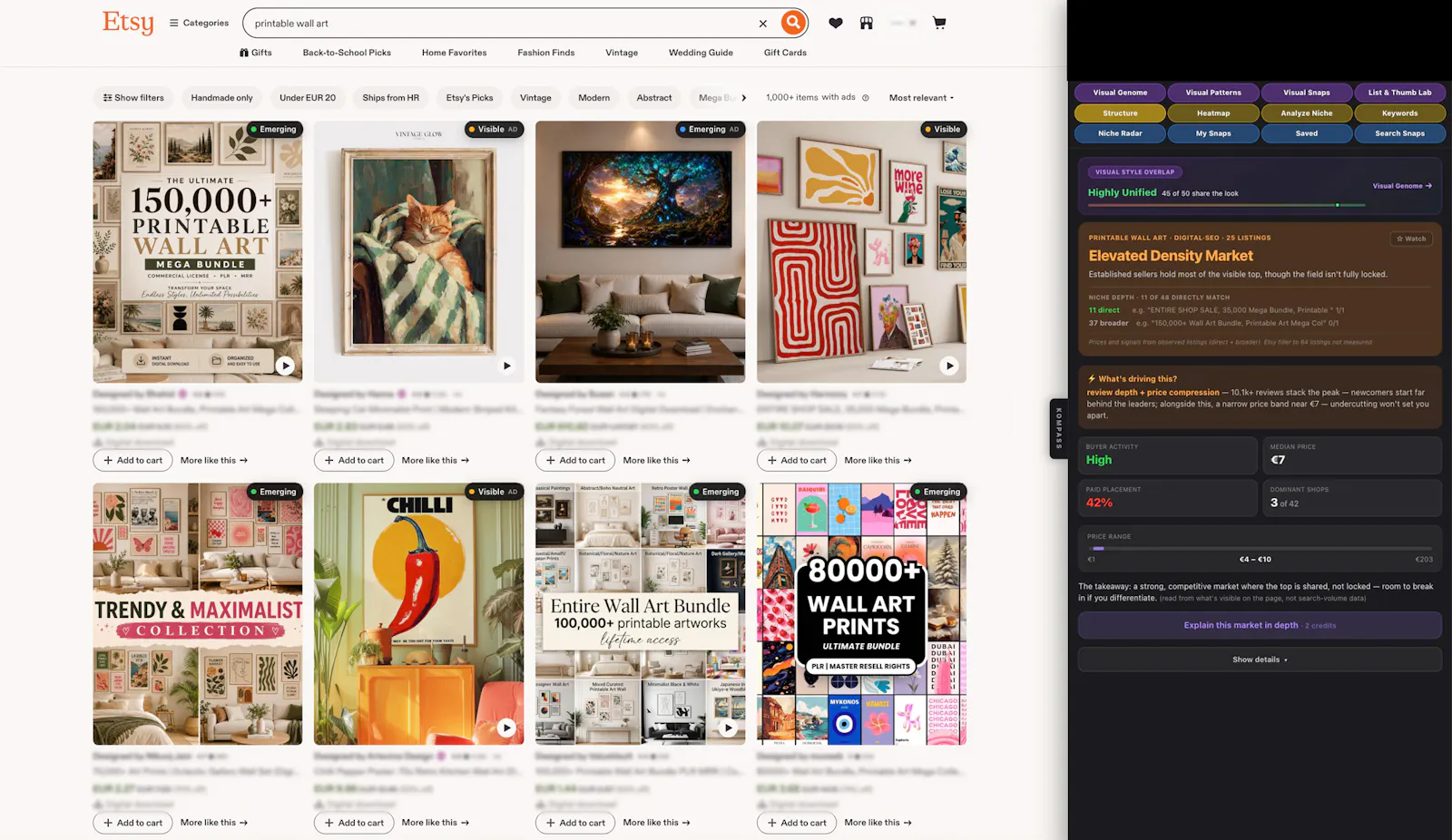 Niche Kompass screenshot 3