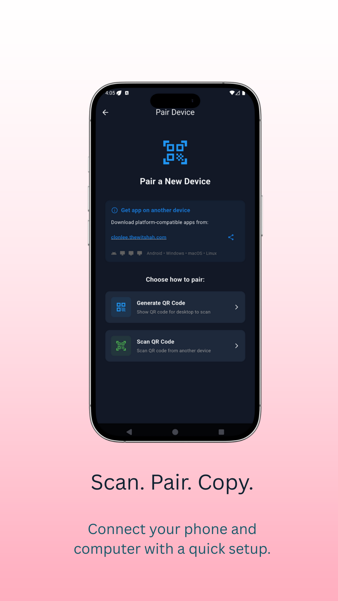 Clonlee - Main product screenshot demonstrating key features and user interface