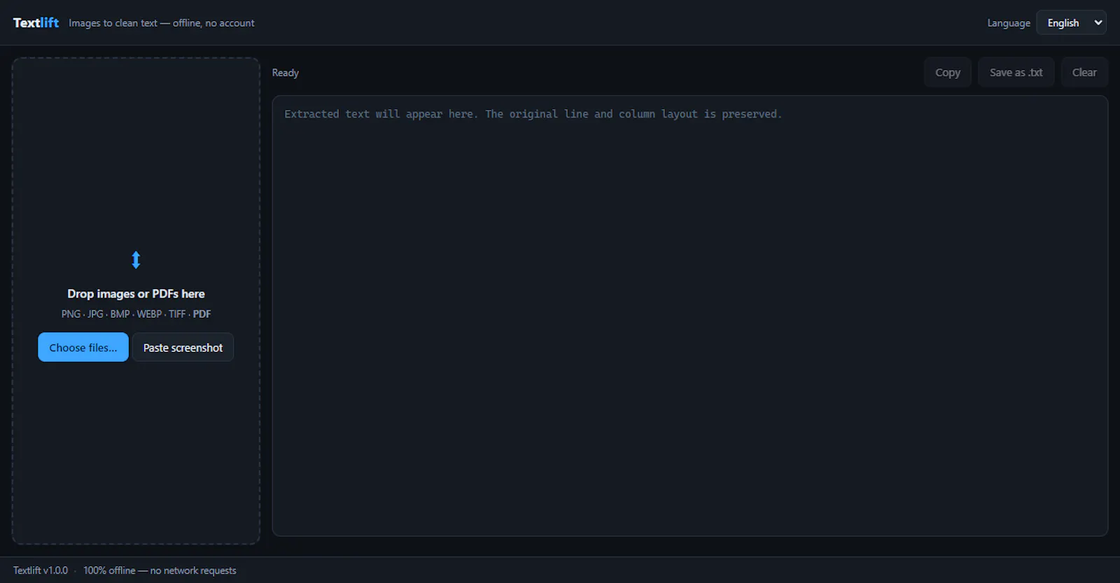 Textlift screenshot 1