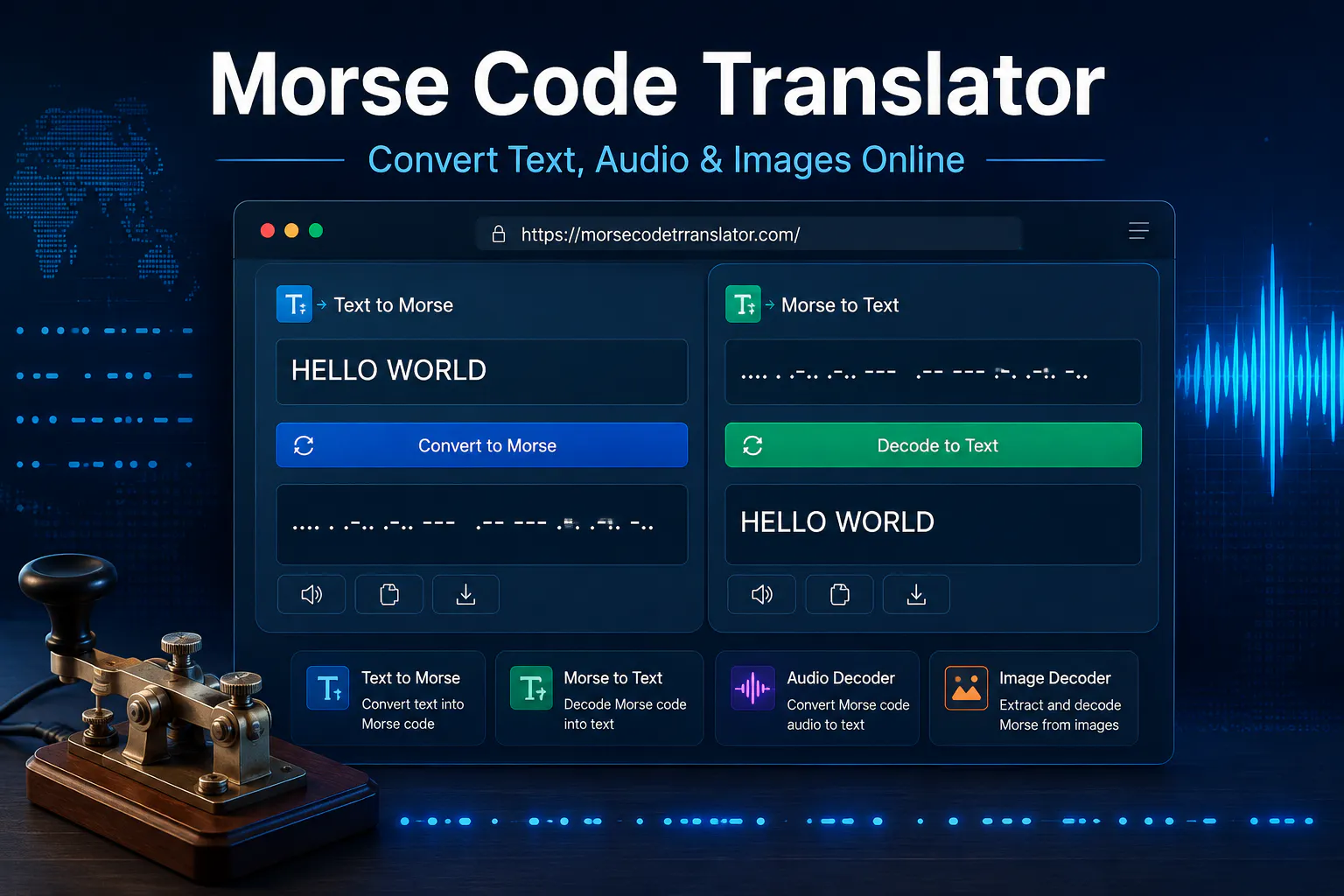 Morse Code Translator gallery image