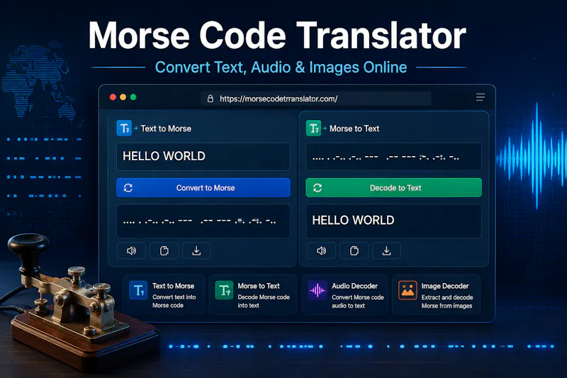 Morse Code Translator screenshot 1