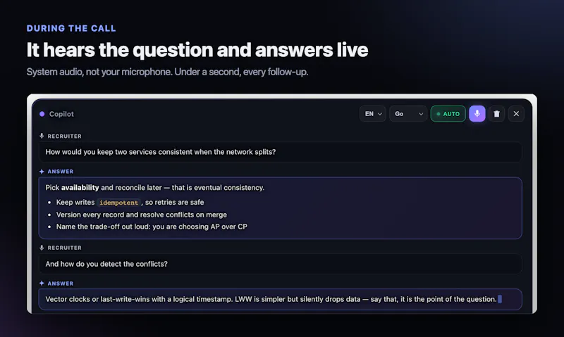 Interview Copilot screenshot 3