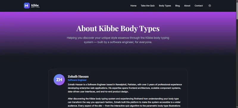 Kibbe Body Types screenshot 5