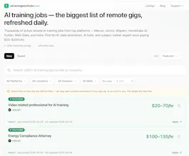 AI Training Jobs Finder gallery image