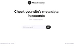 Meta Checker (Beta) media 1