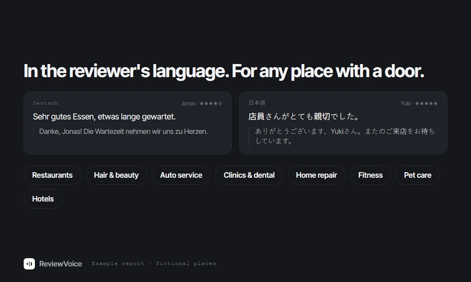 ReviewVoice screenshot 4
