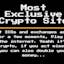 Most Exclusive Crypto Site