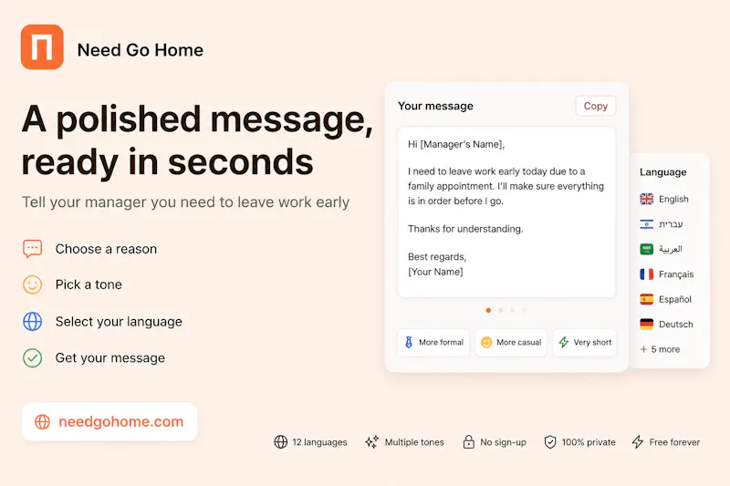 Need Go Home screenshot 1