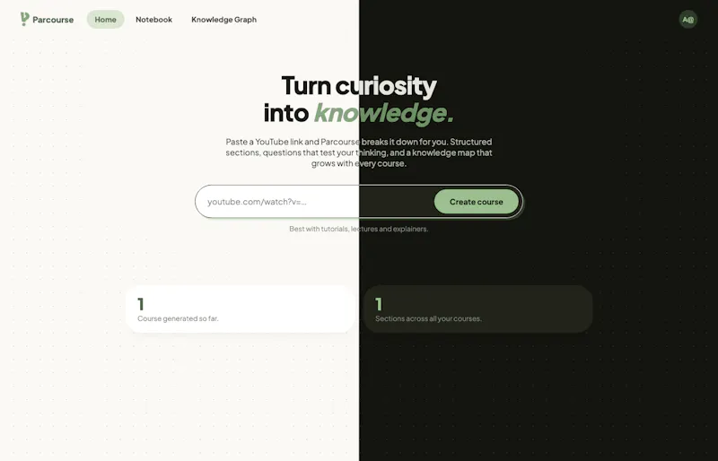 Parcourse screenshot 4