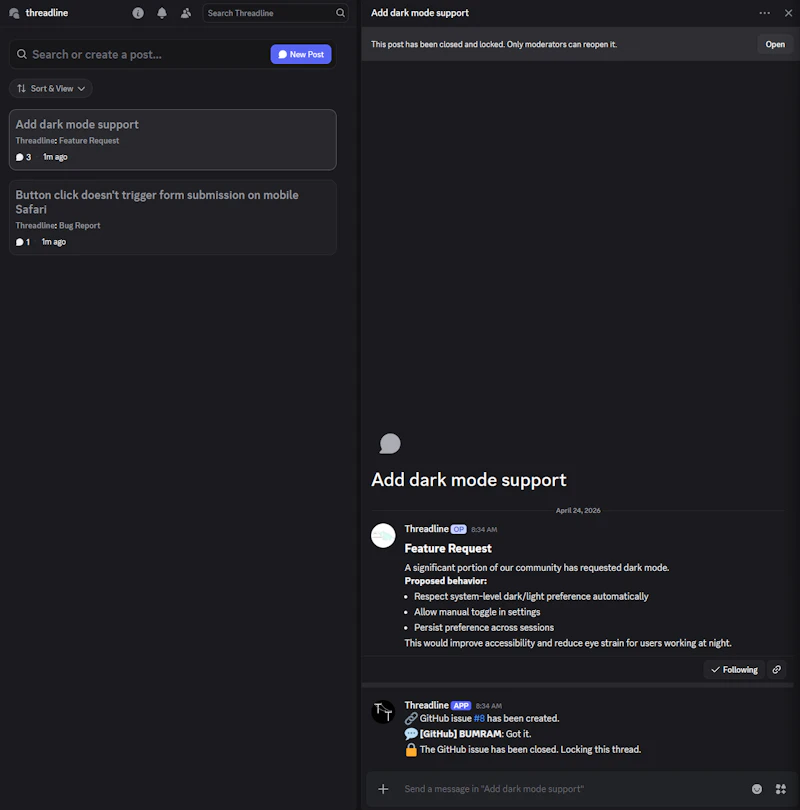 Threadline screenshot 3