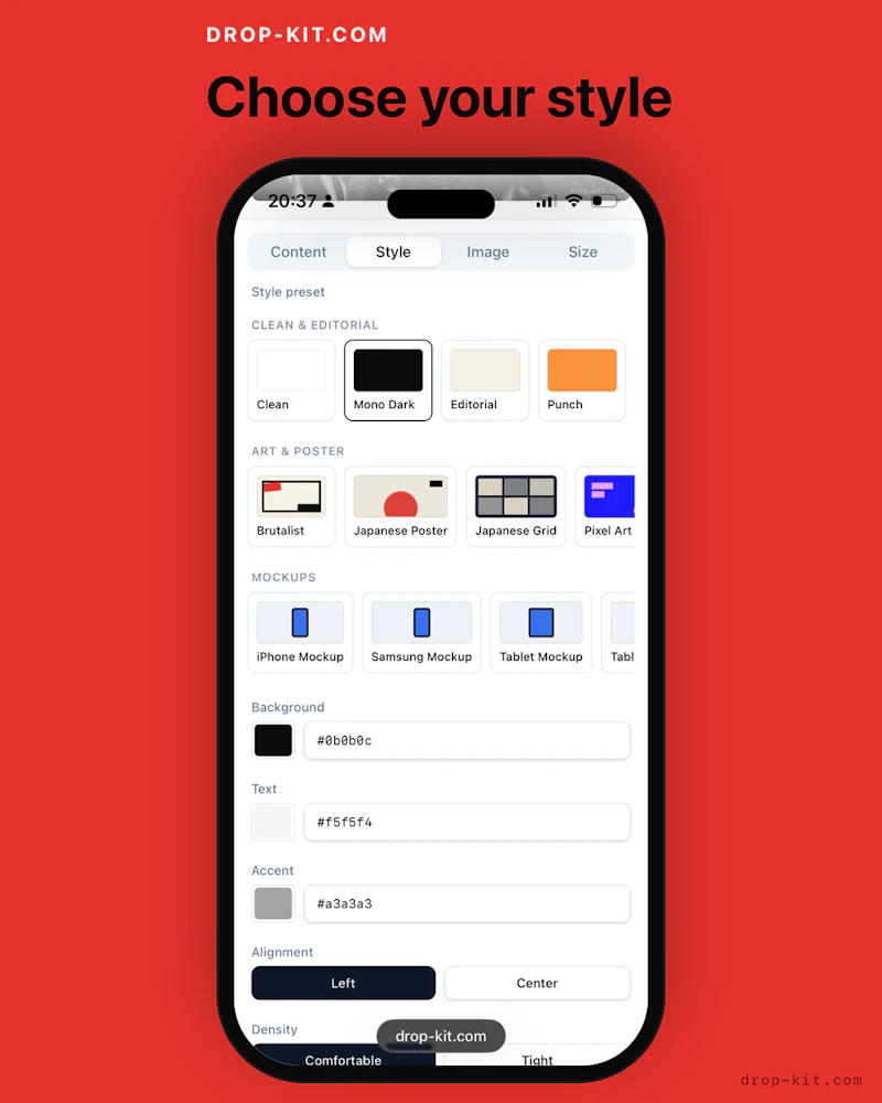 Drop Kit is launching screenshot 3