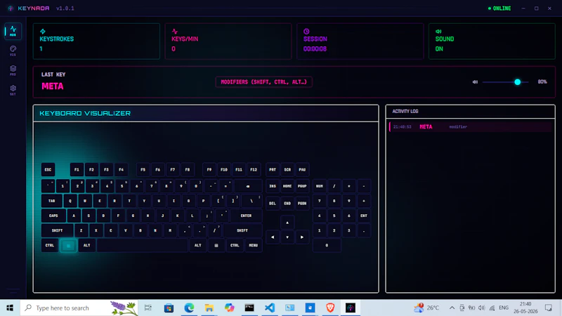 KeyNada screenshot 1