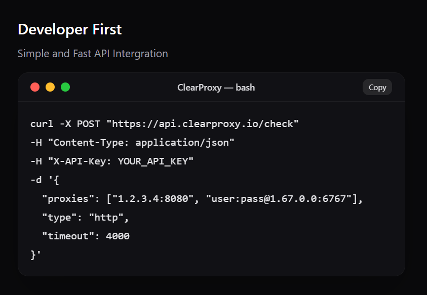 ClearProxy gallery image