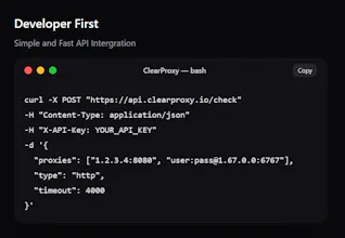 ClearProxy gallery image