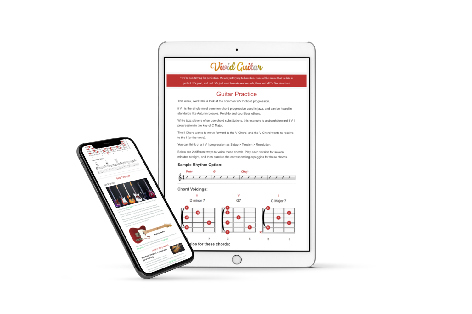 Vivid Guitar Newsletter gallery image