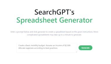 SearchGPT gallery image