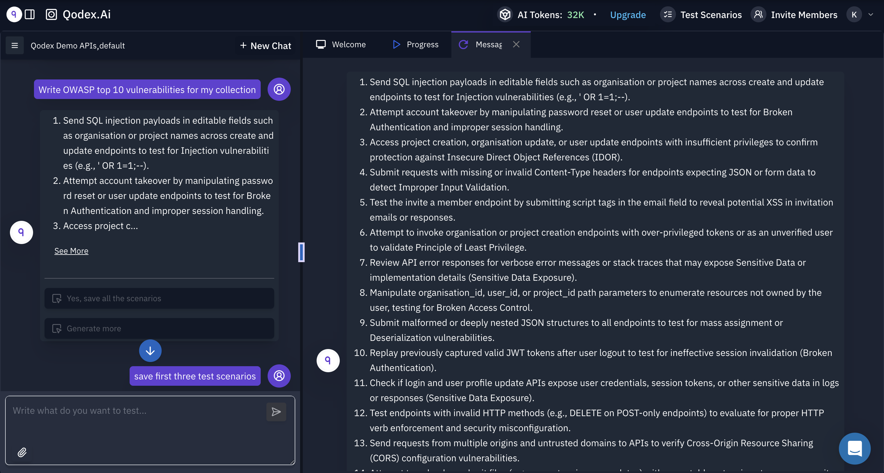 Qodex - Scopri, testare e proteggere le tue API - 10 volte più veloce con AI. media 3