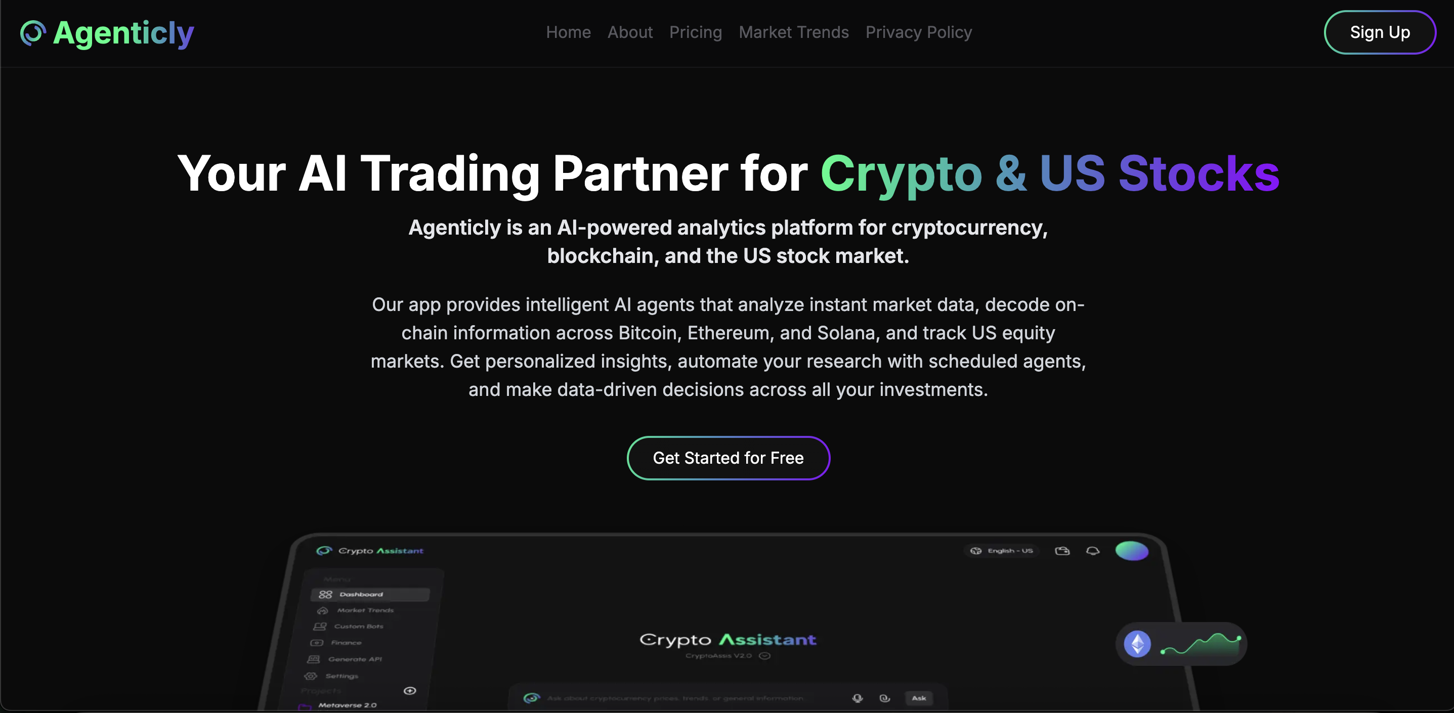 Agenticly - Screenshot 4 showing product features and functionality