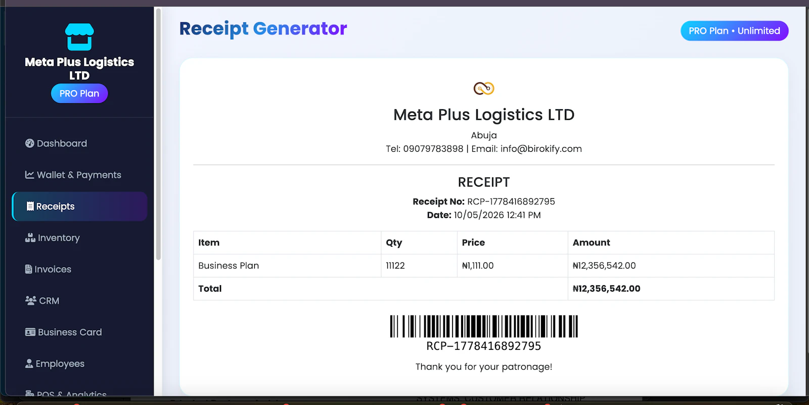 BINT Business Kit screenshot 2