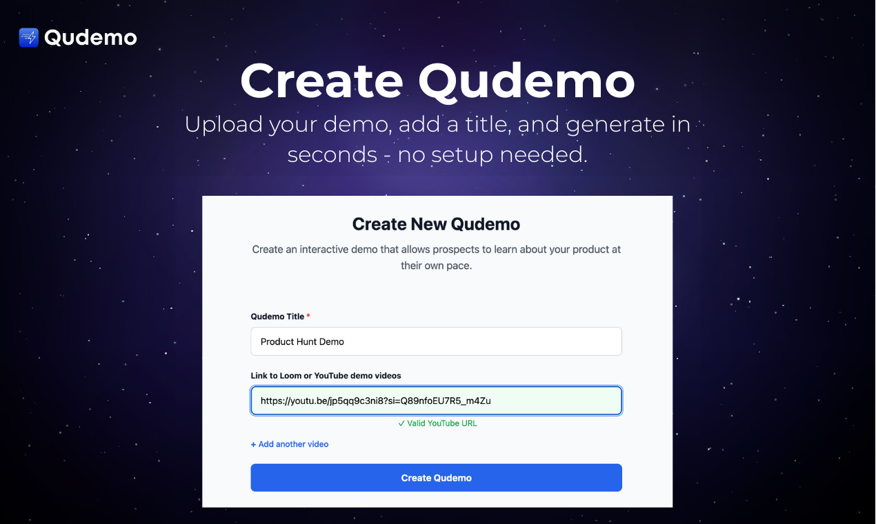 Media Q u demo - Buat video demo anda interaktif menggunakan AI 1