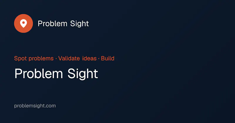Problem Sight screenshot 1