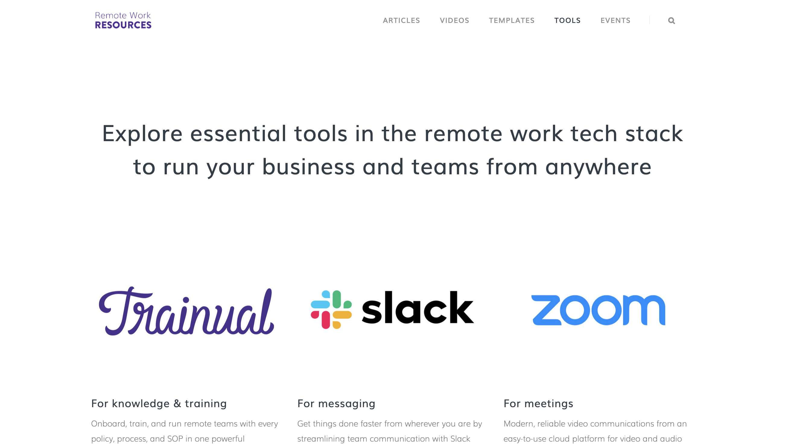 Remote Work Resources gallery image
