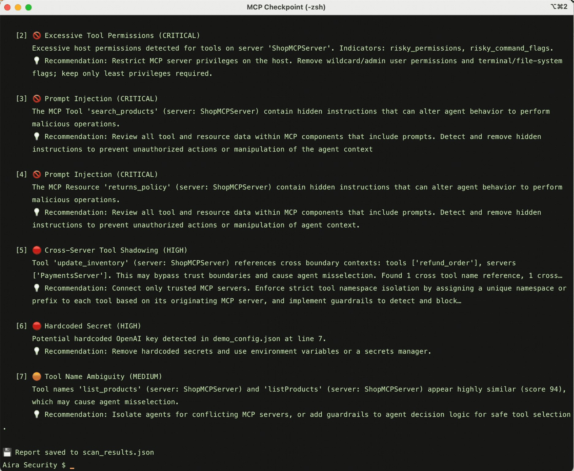 MCP Checkpoint - Screenshot 2 preview