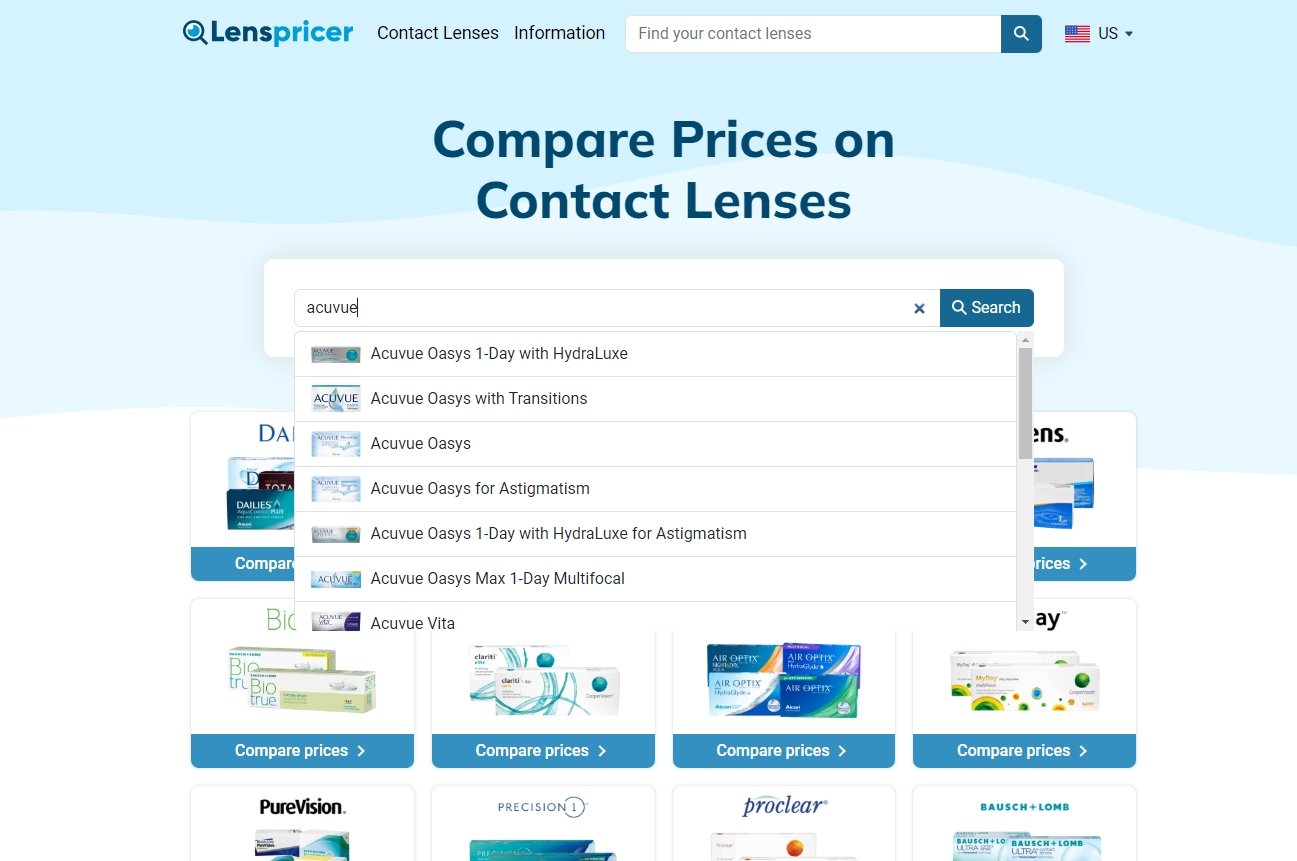 Lenspricer - Kontakt lensler üzerindeki fiyatları karşılaştırın ve tasarruf edin medya 7
